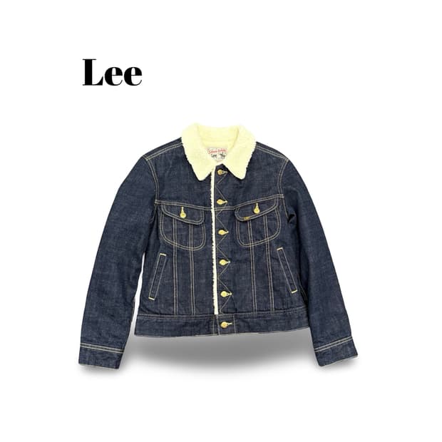 (95)Lee 스톰라이더 데님 양털자켓