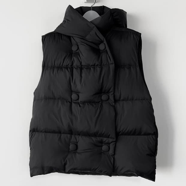 폼더스토어 구스 패딩 베스트