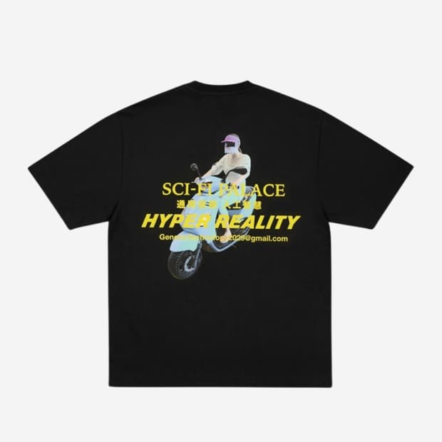 팔라스 x SCI fI 이메일 티셔츠 블랙 L