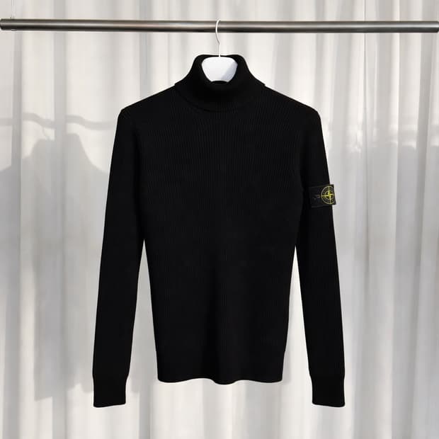 (M) 스톤아일랜드 25FW 5100052 터틀넥 울 니트