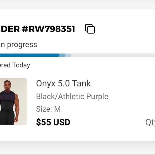 짐샤크 오닉스 5.0 탱크 블랙/퍼플 M사이즈