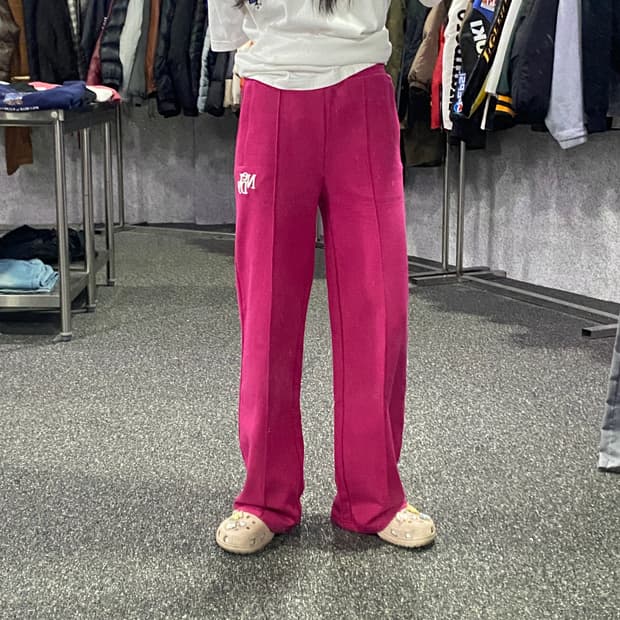 널디 엔와이드 핫핑크 스웻팬츠 B3982