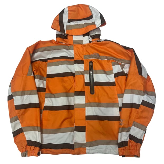 노스페이스 고어텍스 XCR 오렌지바람막이 S