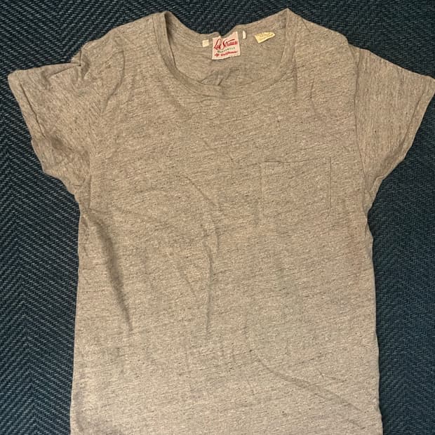 LVC 1950's 스포츠웨어 티셔츠 그레이