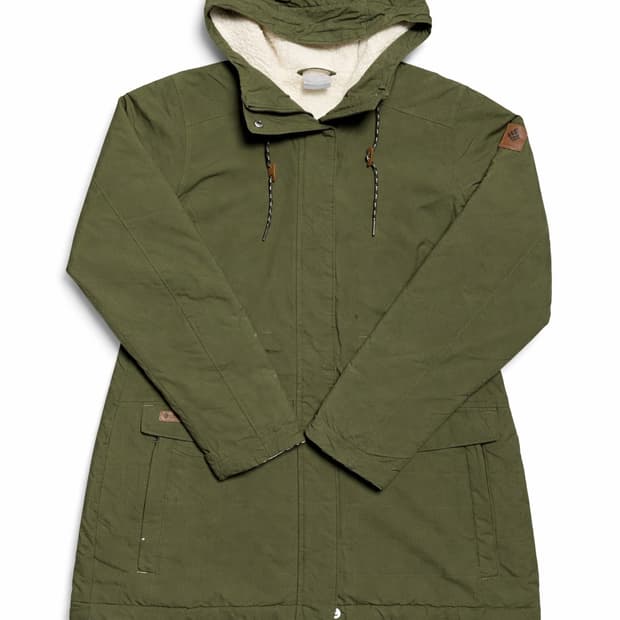 USA 00s 미국 빈티지 y2k 모리걸 컬럼비아 쉐르파 안감 후드 자켓