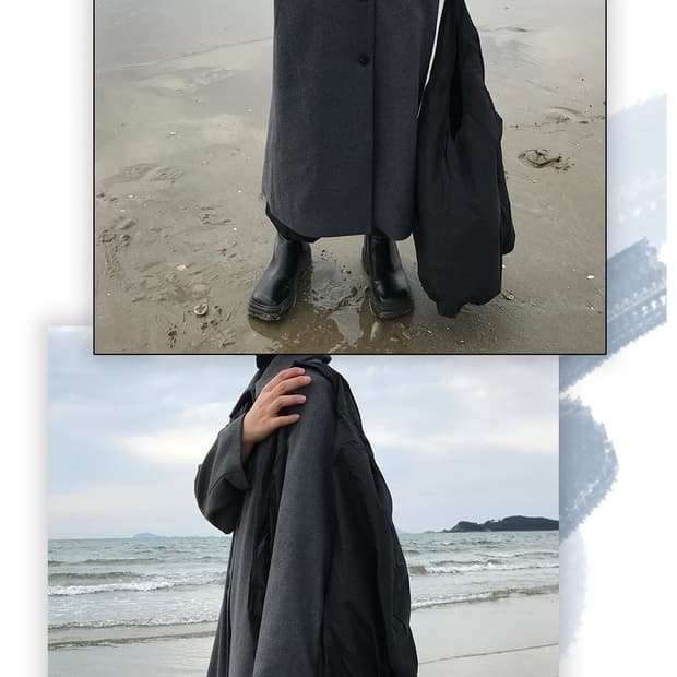 (당일발송) 아케 테일러 롱 코트 판매합니다.