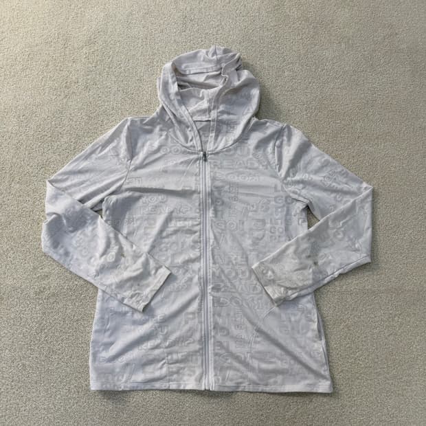 XL 쿠기 빈티지 패턴 후드집업 0123T1