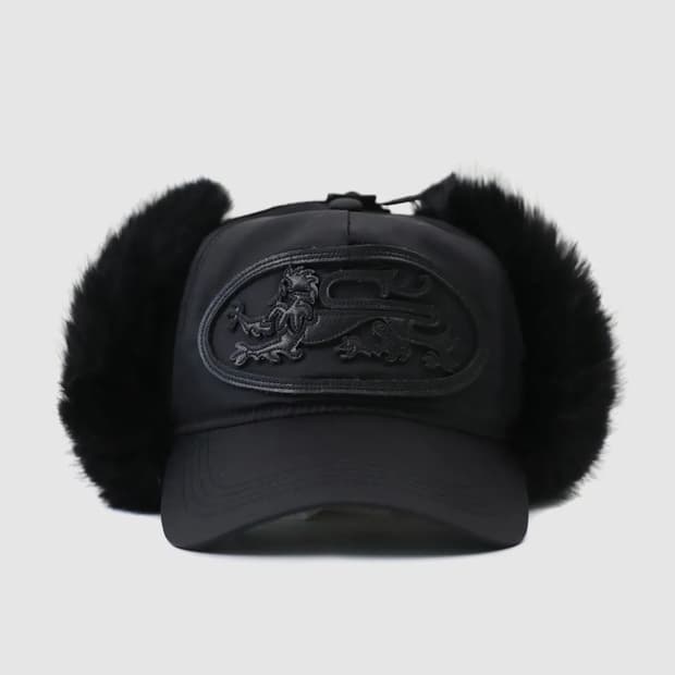 배드블러드 미스틱 트래퍼 햇 블랙