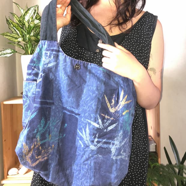 jungle-blue bag