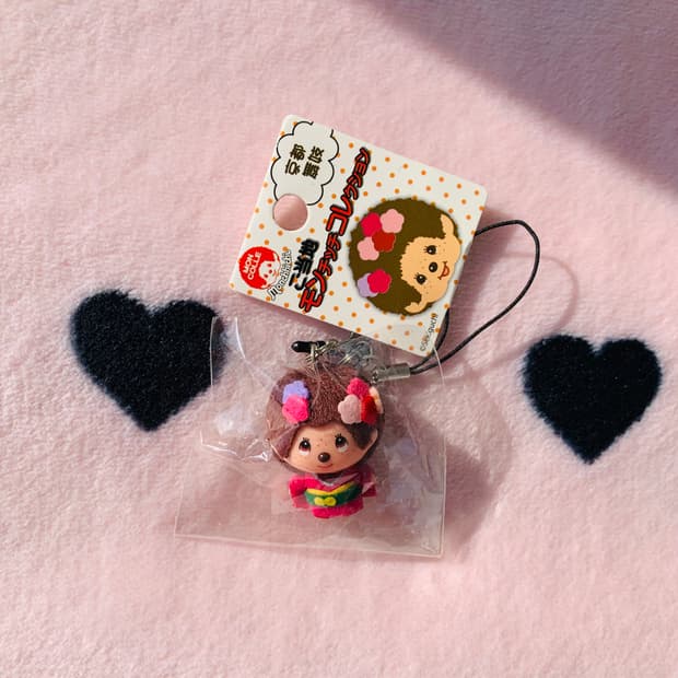 ✿희귀 교토한정 기녀 몬치치 키체인