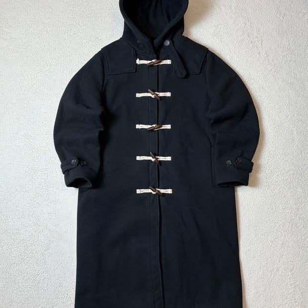 Selectede 롱 후디 더플 코트 PN7663