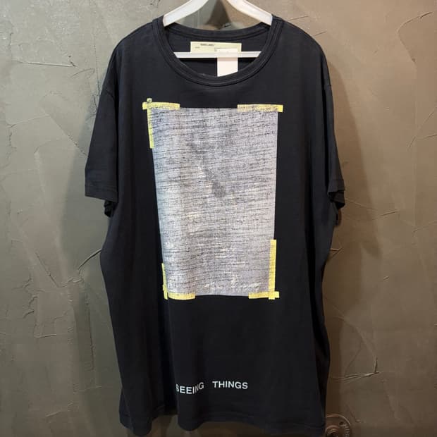 [XL] OFF-WHITE 오프화이트 반팔 티셔츠