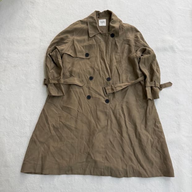 F 스튜디오톰보이 벨티드 트렌치 코트 0330T