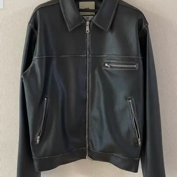 시도 가죽자켓 블랙 2사이즈