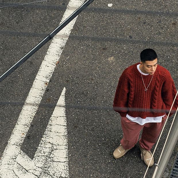 선데이후르츠마켓 니트 벽돌 brick M