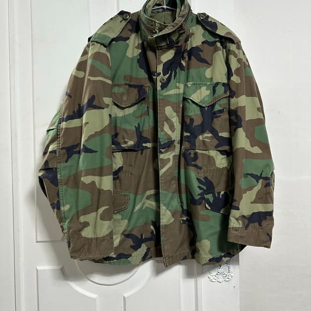 미군 M65 우드랜드 필드자켓