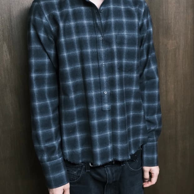 Helmut lang 로우컷 셔츠 L