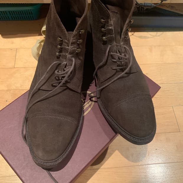 까르미나 스웨이드 부츠 판매(265-270mm) 