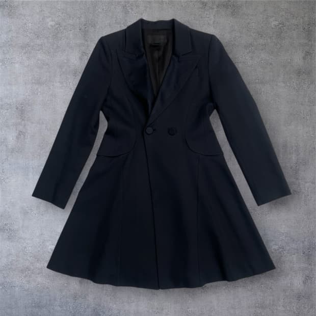 질스튜어트 JILLSTUART 블랙 롱 블레이저 자켓 S