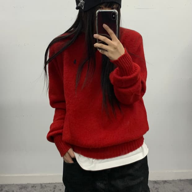 폴로 랄프로렌 90s usa 니트