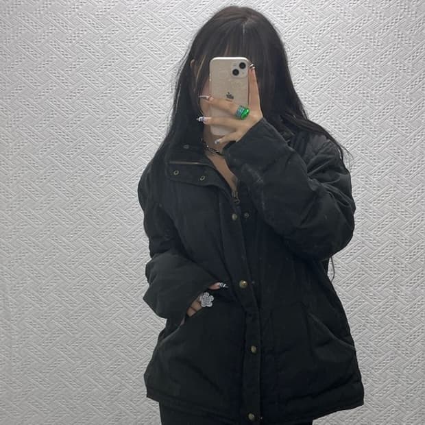 폴로 랄프로렌 모던 캐주얼 빈티지 코듀로이 카라 패딩 XXL C07925