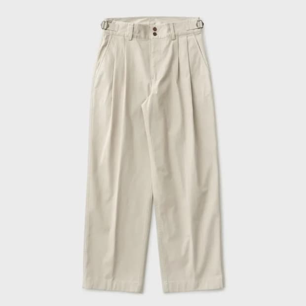 산티아고 오피서 팬츠 오트 밀크