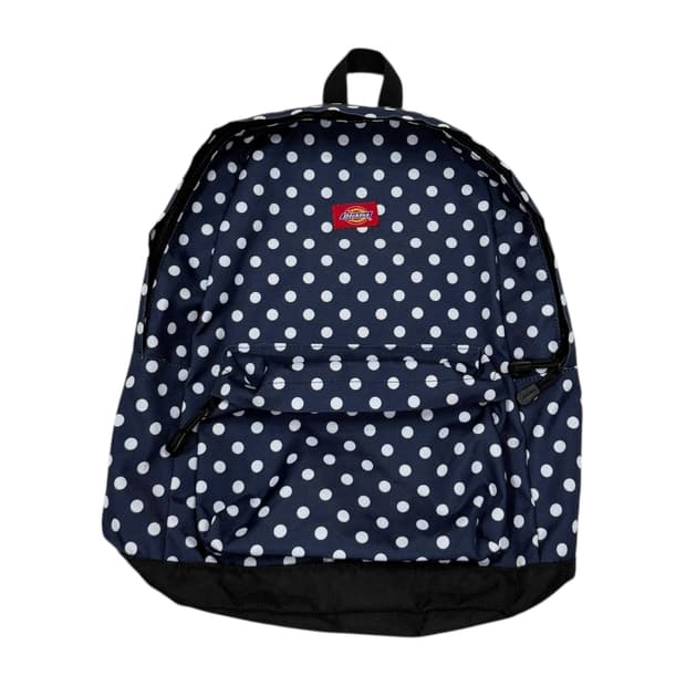 디키즈 빈티지 모리걸 도트 땡땡이 네이비 백팩 가방