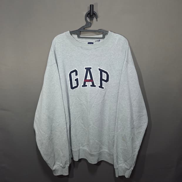GAP 갭 로고 맨투맨 회색