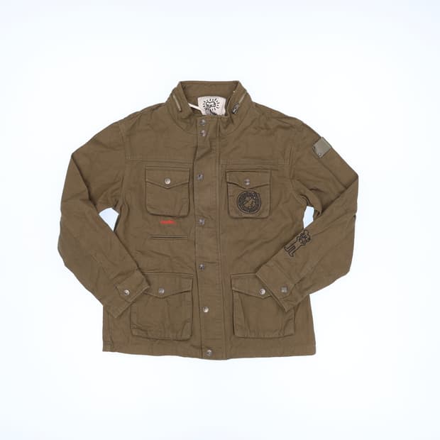 100 키스해링 야상 사파리 자켓 0206M