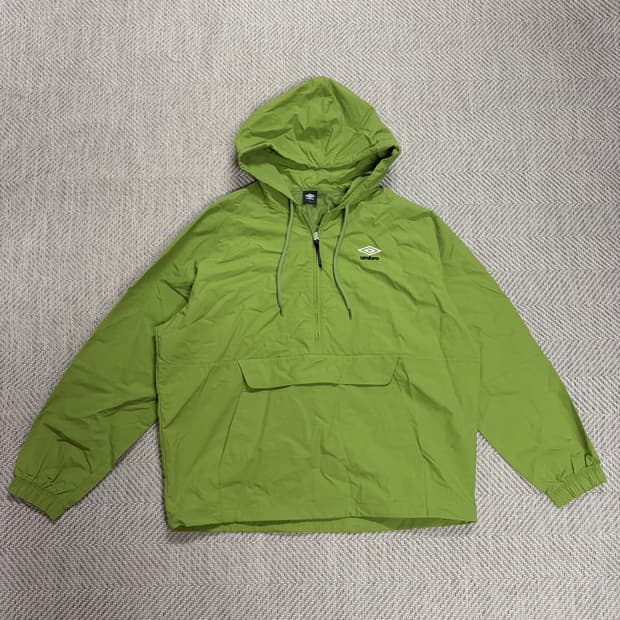 (105)엄브로 올드그린 아노락 바람막이