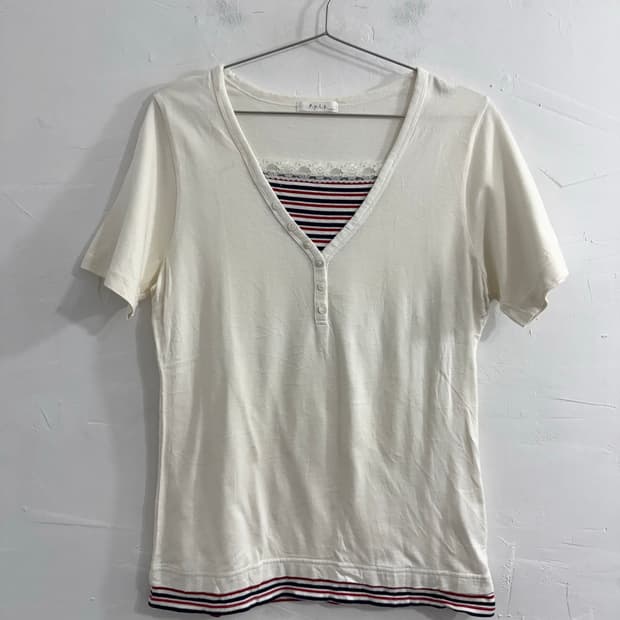 stripe layered top
