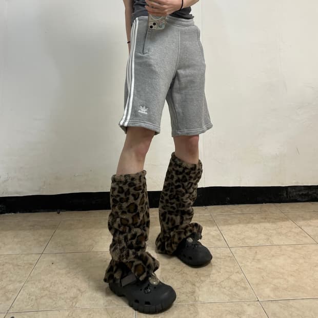 Adidas grey Firebird half sweat pants