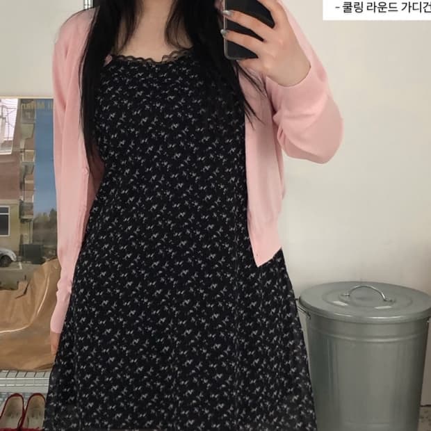 언니살롱 플라워 레이스 원피스
