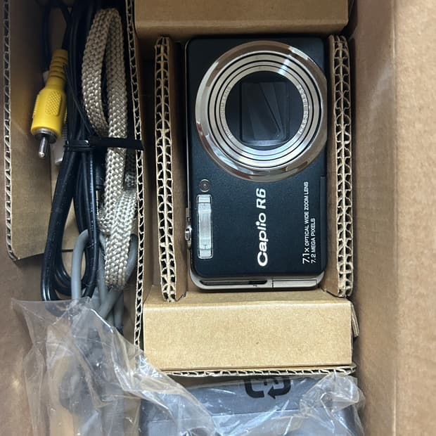 ricoh r6 블랙 박스