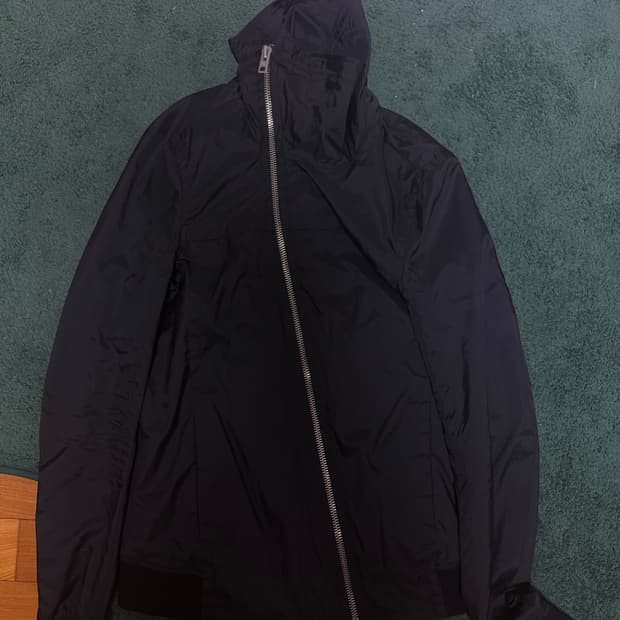 BOISONVERNI Asymmetric Nylon jacket