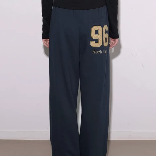 락케이크 트레이닝 팬츠 네이비