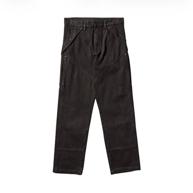 로아 X 랭글러 오르테 데님 카고 팬츠 다크 브라운 S