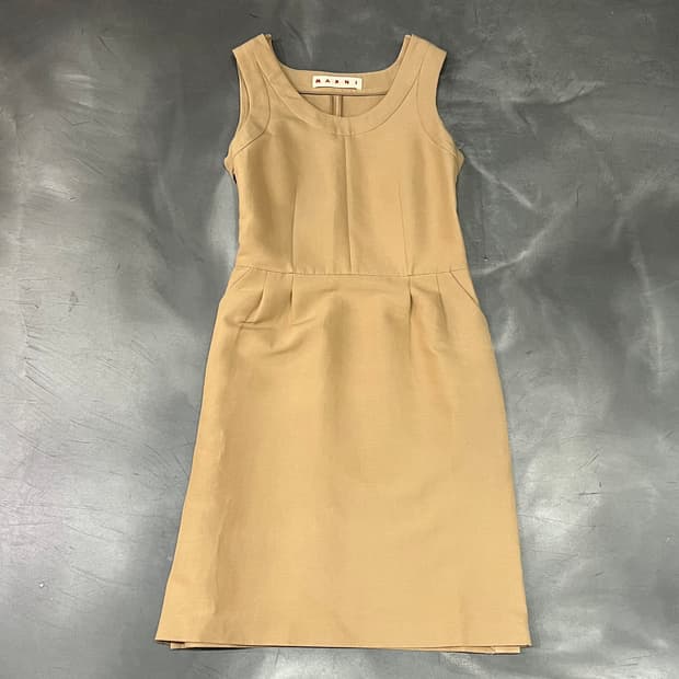  마르니 버튼 슬리브리스 원피스 +명품감정서 y16049