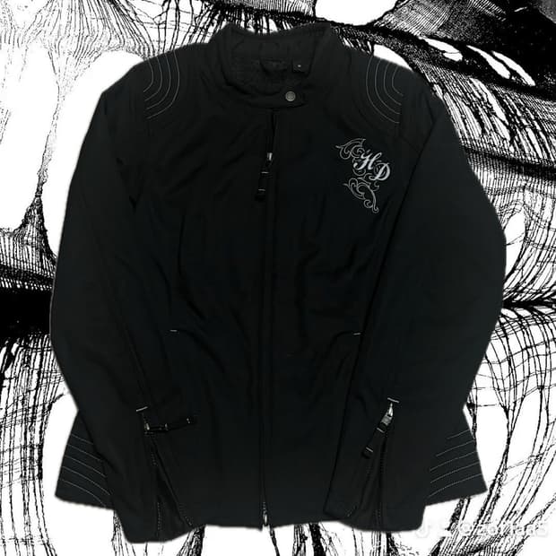 할리데이비슨 스컬 레이싱 자켓