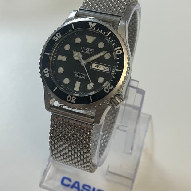 (희귀) 빈티지 카시오 다이버 80s 36mm