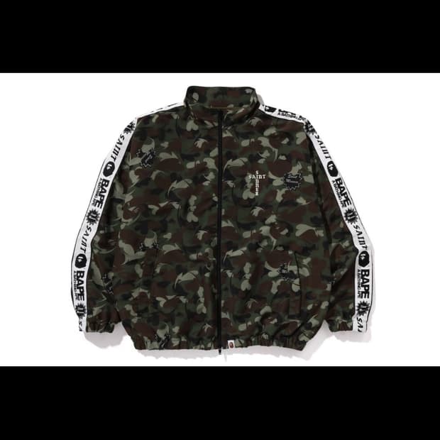 베이프 세인트미카엘 BAPE SAINT Mx6 트랙집업 자켓 