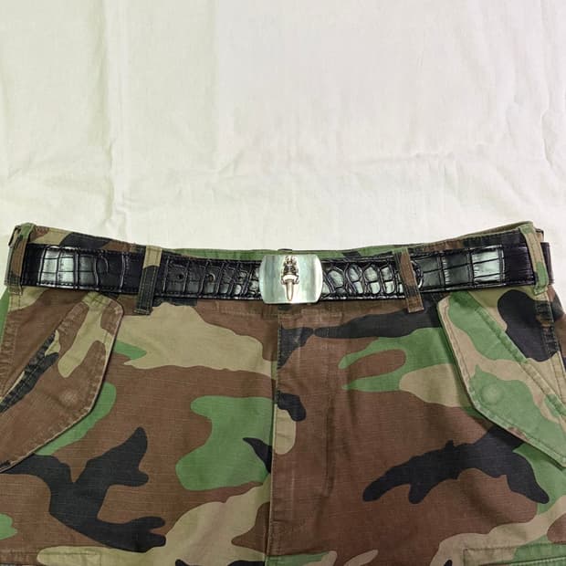 크롬하츠 벨트 대거 버클 벨트
