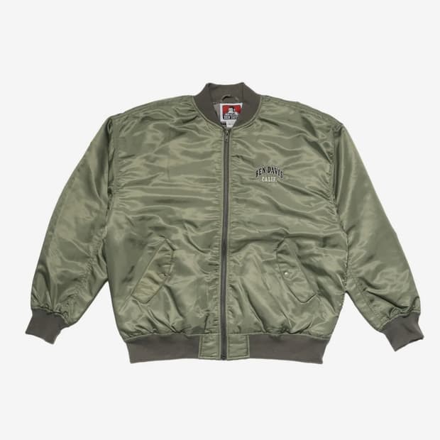 화이트라벨 레터링 MA-1 카키