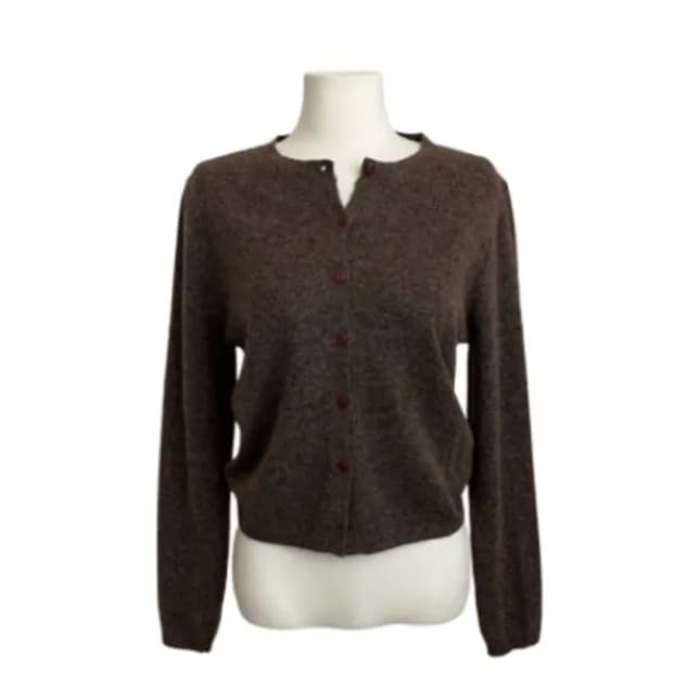 브라운 가디건