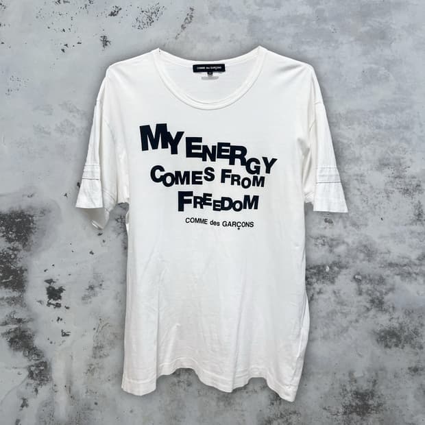 COMME des GARÇONS “My Energy Comes From 