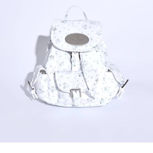 라츠유 백팩 플라워