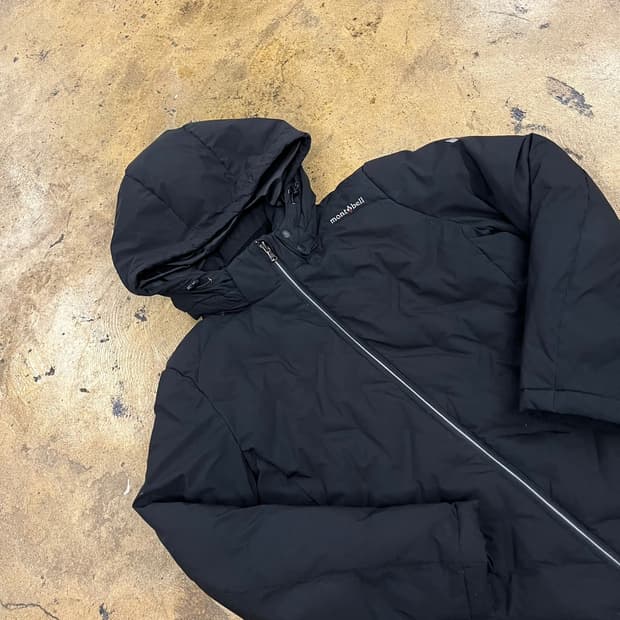 [정품/M] 몽벨 경량 후드 패딩 자켓 b16