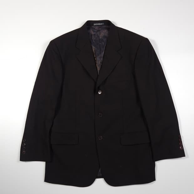 YSL 입생로랑 미니멀 블레이저 