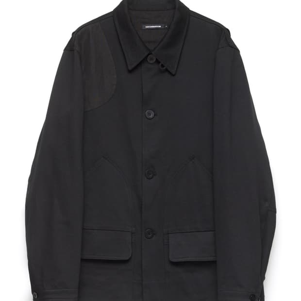 해칭룸 HATCHINGROOM Hunting Coat Black 새상품 