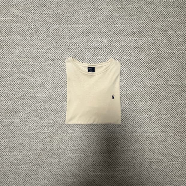 POLO RALPH LAUREN usa fabric t-shirt